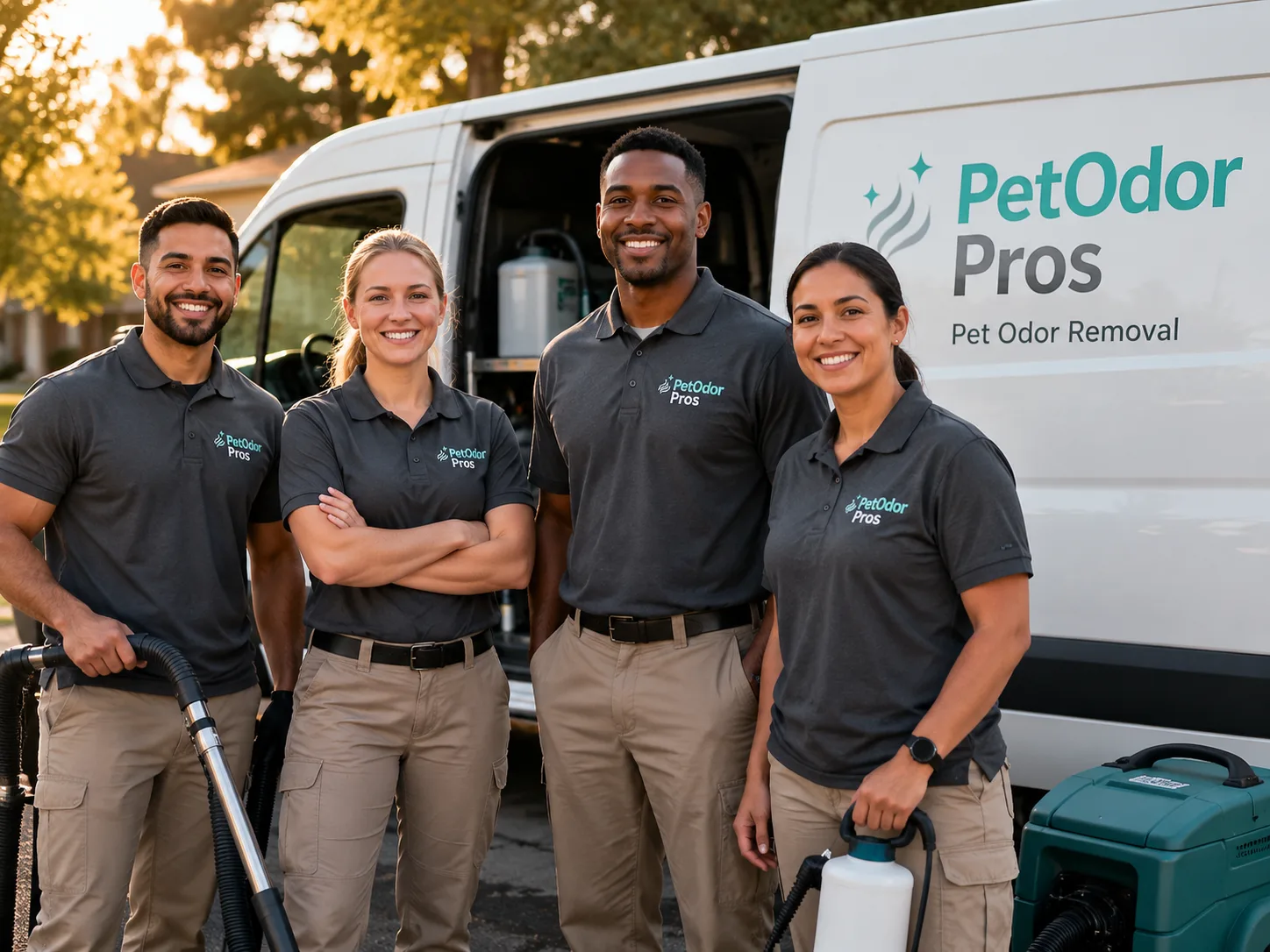 Pet Odor Removal team serving Winchester, MA